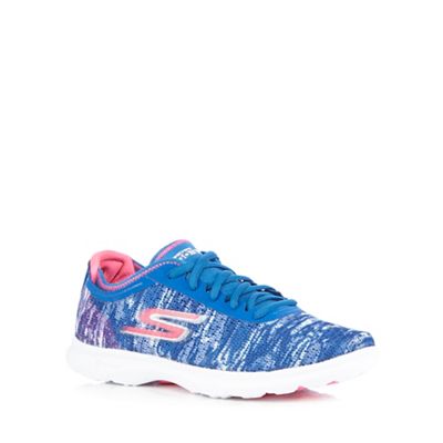 Skechers Blue 'Go Step - One Off' trainers